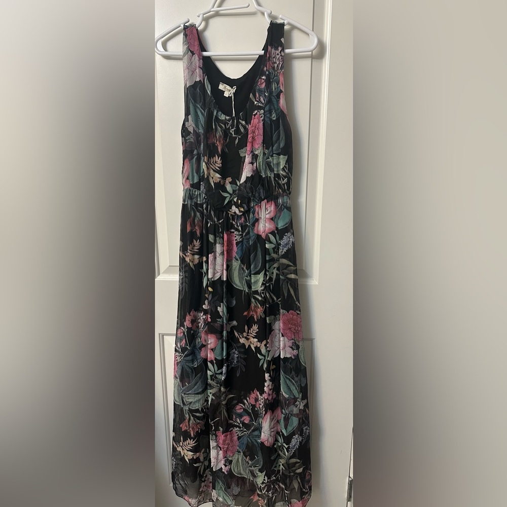 Abella Black and Cream Dress